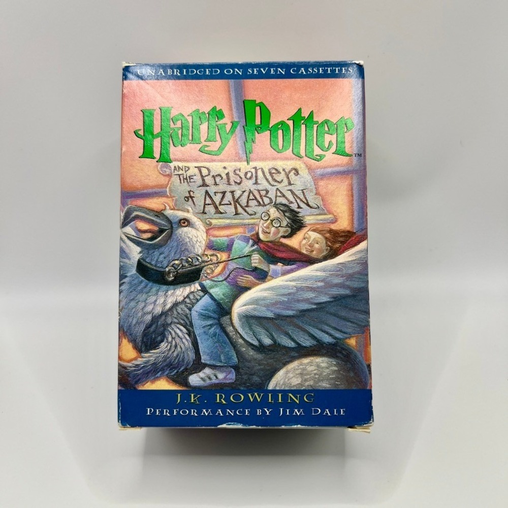 Harry Potter Unabridged - Audiocassette - Audiobook - Narrator Jim Dale - Year 3